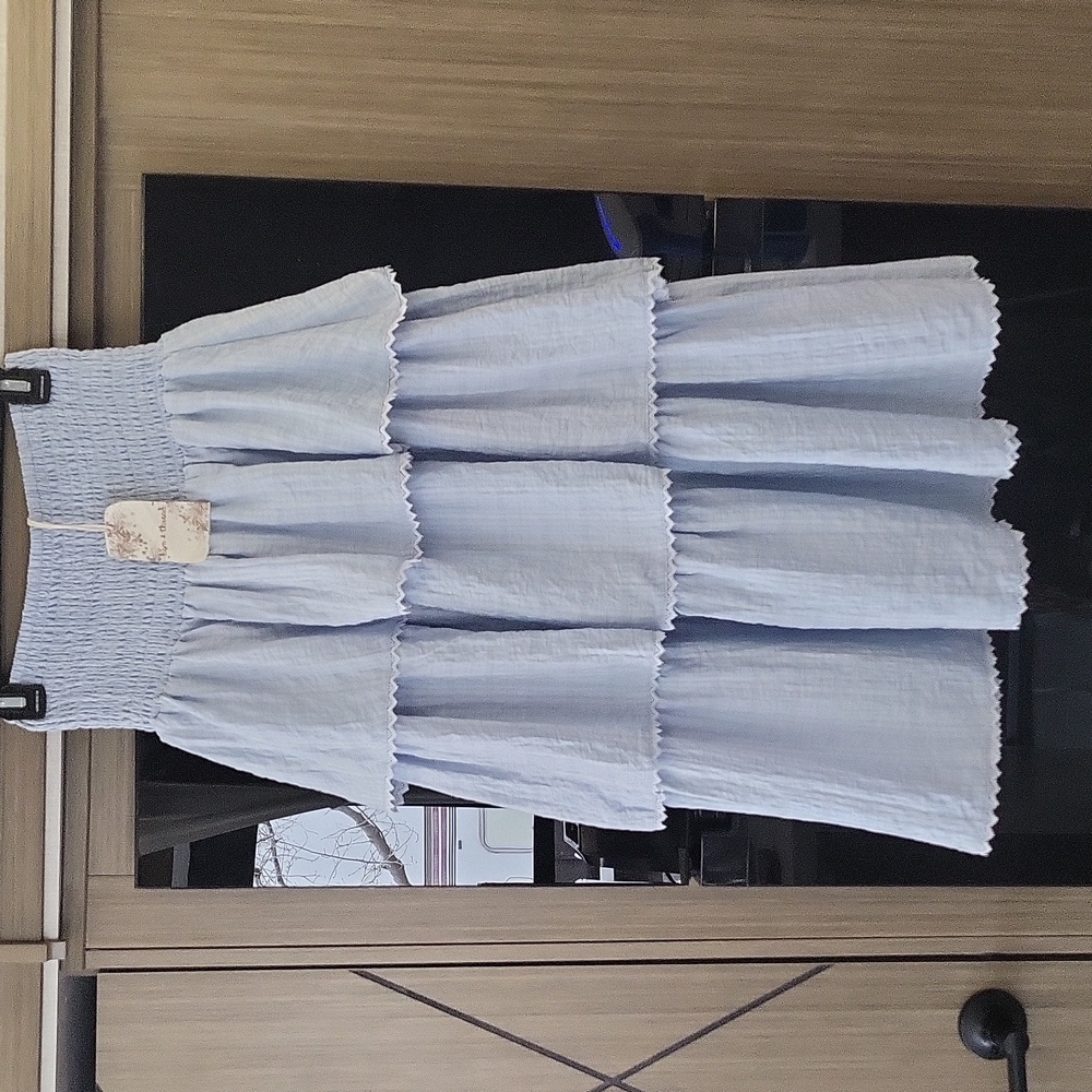 WILL BE GONE SOON) "Tiered Convertable/dress/maxi/midi,skirt" By "Hem&Thread"